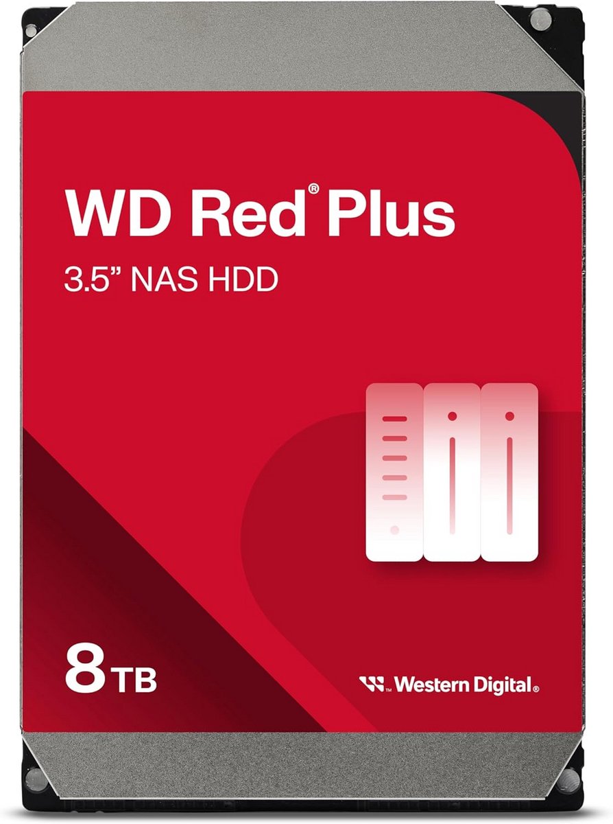 8TB Interne Harde Schijf voor NAS Systemen