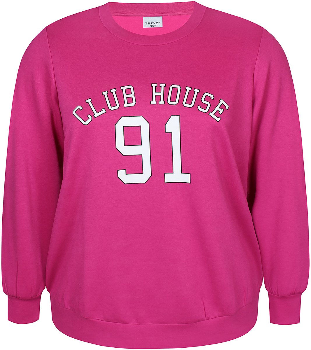 Zhenzi Mya 1334-Pullover L/S Rose violet maat XL=54/56