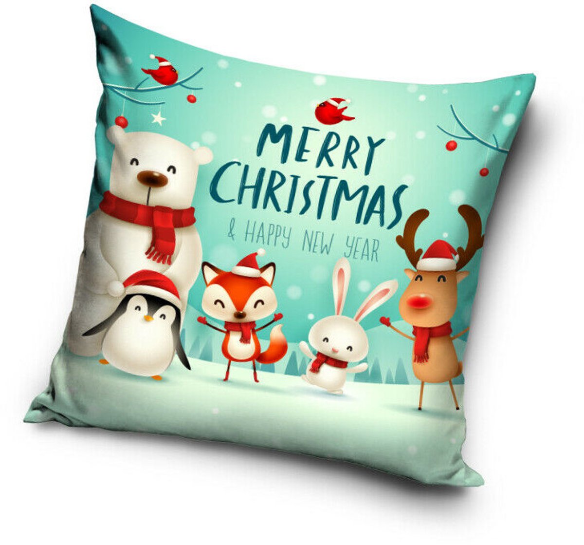 Christmas Wonderland kussenhoes 40x40 cm