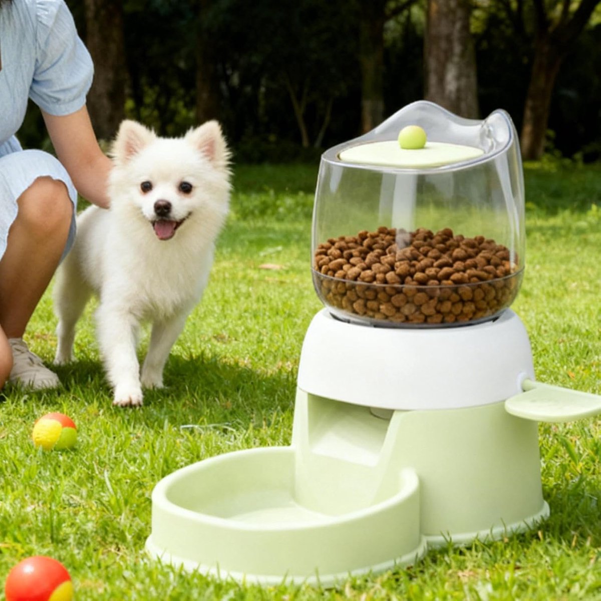 FixionParts Voederautomaat Kat 2 Liter Automatische Voerdispenser - afbeelding 3