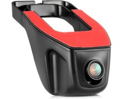 Dashcam Geschikt voor en achter met 1080p Full HD-camera, 336° groothoek G-sensor, nachtzicht, WDR en 24-uurs parkeermodus met loopopname.