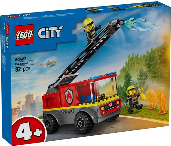 LEGO City Brandweerauto cadeau voor kinderen - 60463