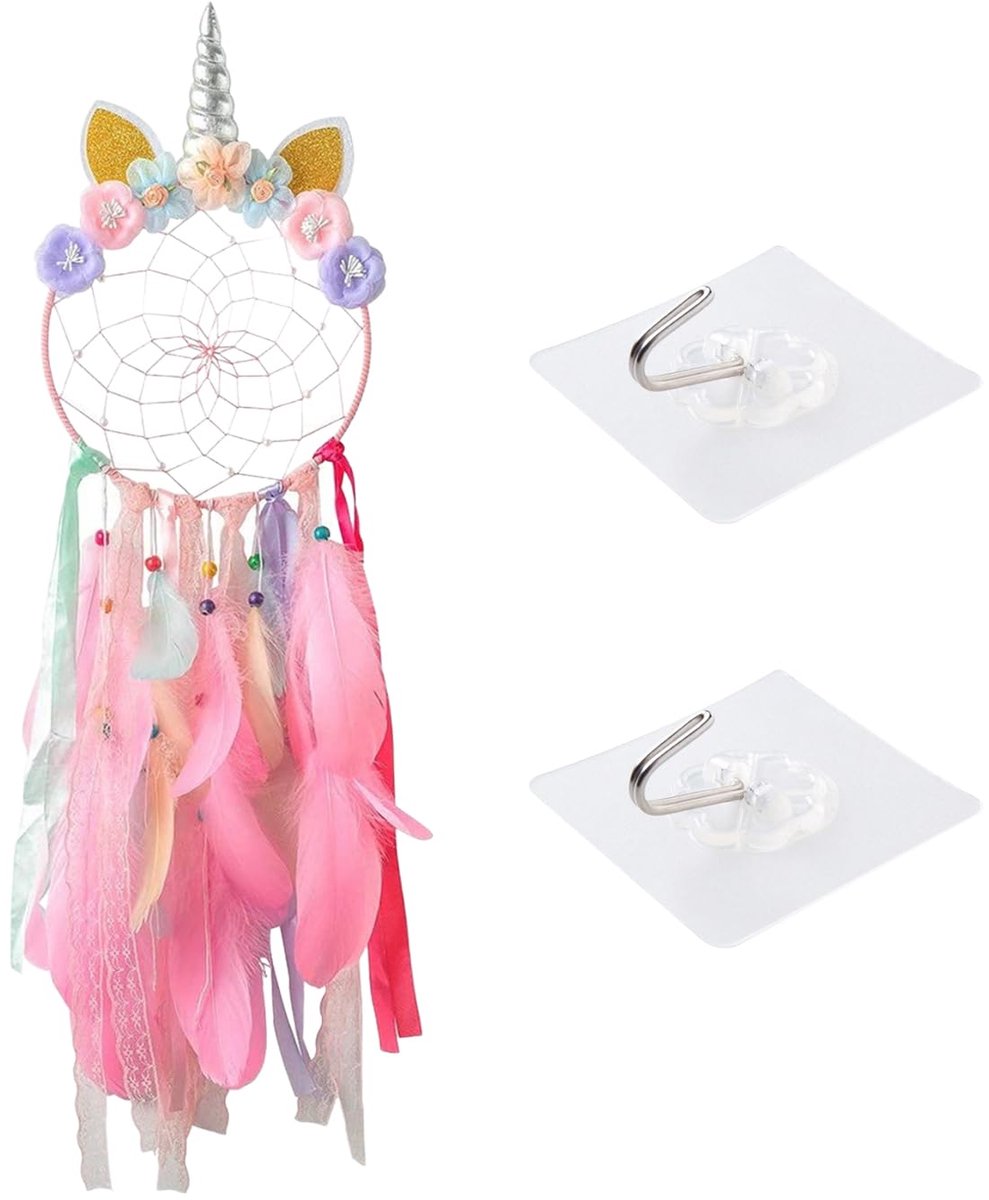 Droomvanger - Roze Eenhoorn Design - 20 x 56 cm