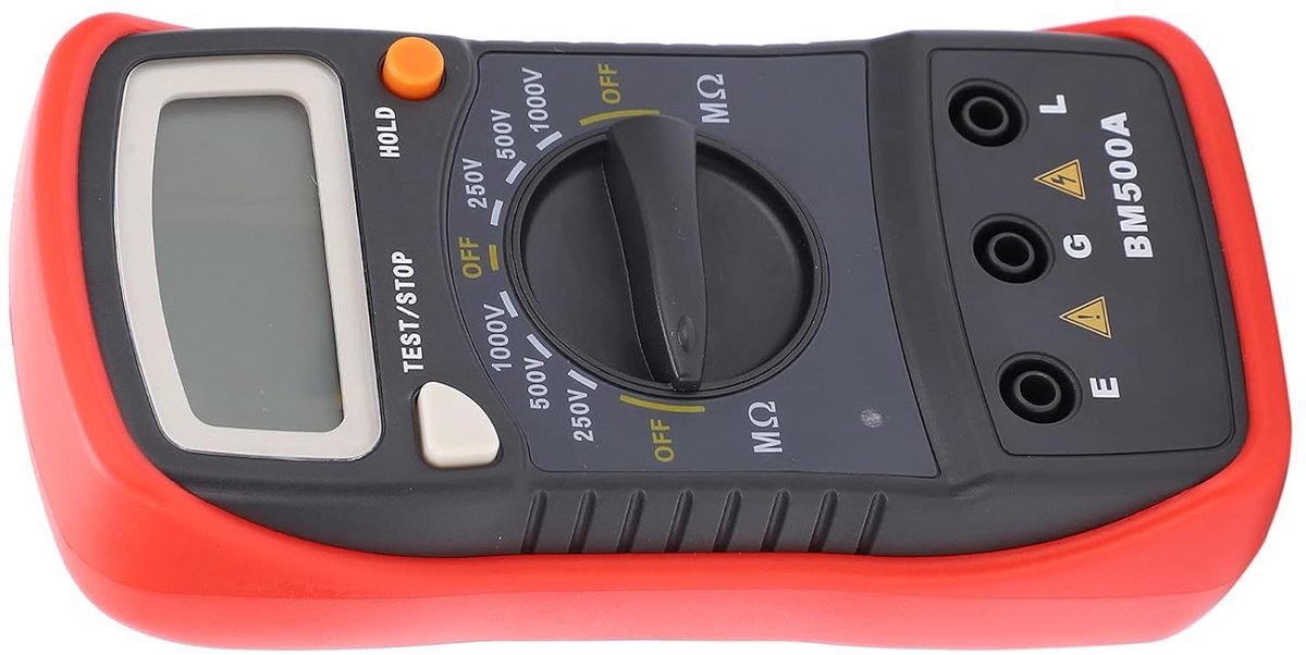 Digitale Isolatieweerstandstester en Multimeter 1000V voor Elektrische Metingen