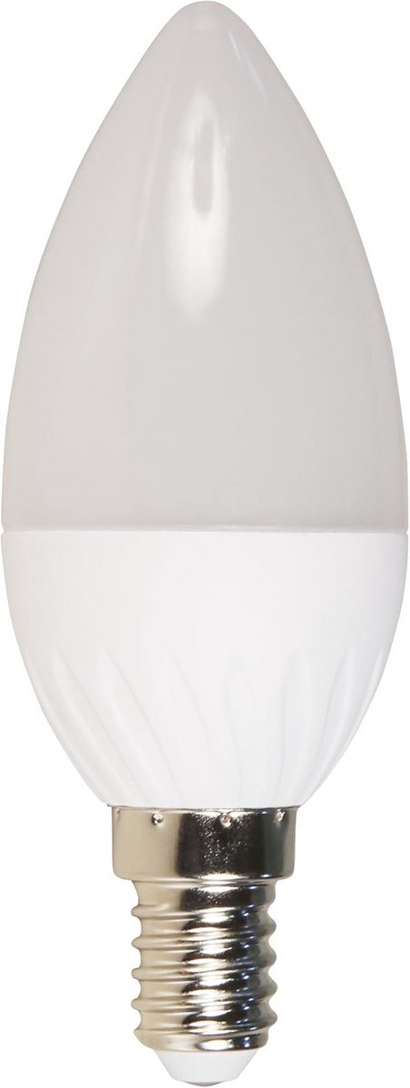 LED Kaarslamp E14 Fitting 6W Neutraal Wit Lichtopbrengst 480 Lumen