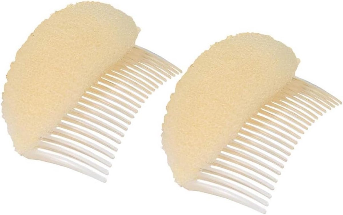 Haarvolume Insert Set (2 stuks) - Invisible Toon Haar Basis voor Volume & Perfecte Knot