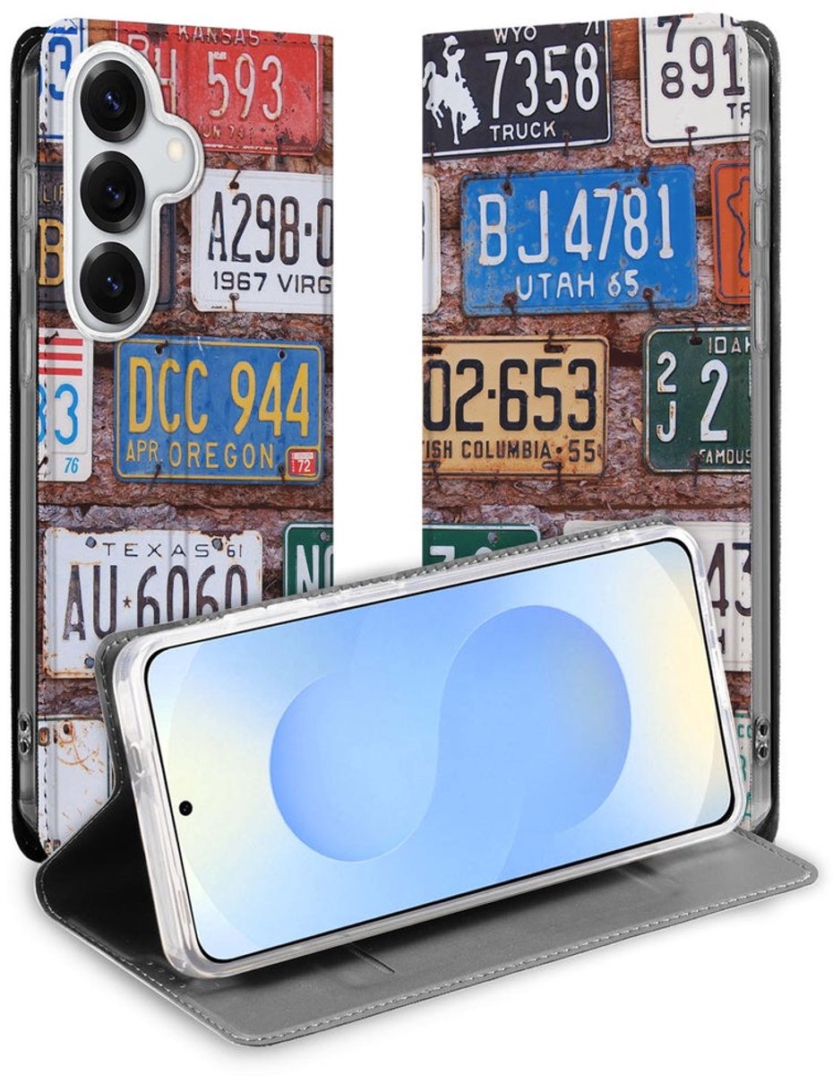 Book Cover Samsung Galaxy S26 Plus Kentekenplaten
