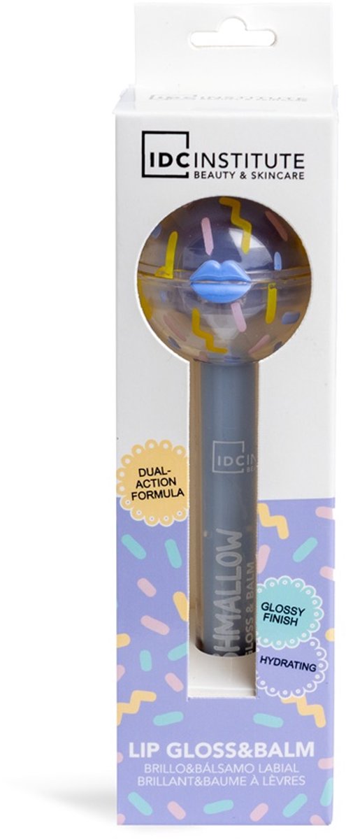 IDC Institute Lippenbalsem en Lipgloss - Hydraterende Lippenverzorging - Drie Smaken, 6 g