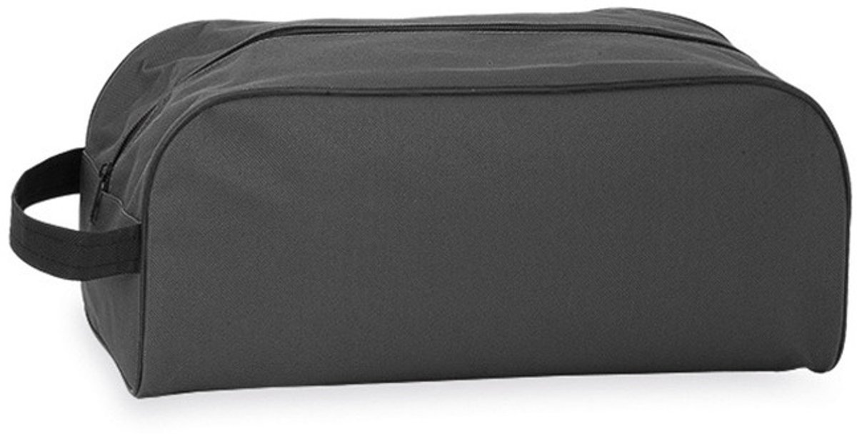 Schoenentas sport - zwart - 8L - 35 x 16 x 15 cm - sporttas - hockey/golf/voetbalschoenen opbergen thumbnail 3