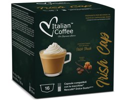 Irish Coffee koffiecapsules – Dolce Gusto compatibel – 16 stuks – romige Irish Coffee smaak – Italian Coffee
