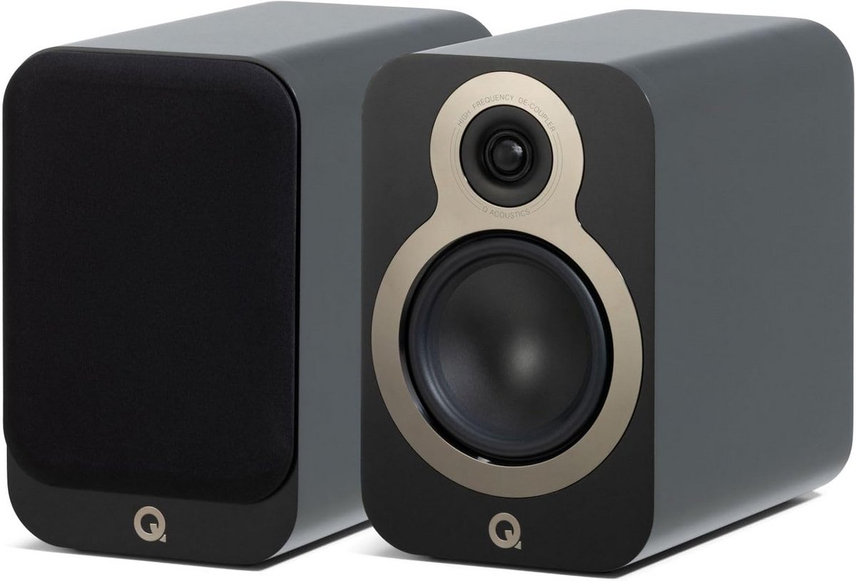 Boekenkast luidsprekers Stereo - Compacte Hifi Speakers - Zwart