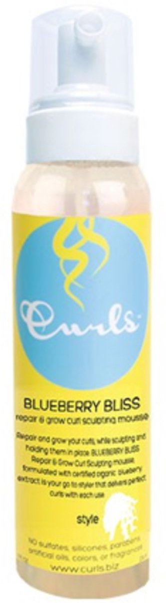 Curls Blueberry Bliss Repair and Glow Curls Sculpting Mousse 6oz