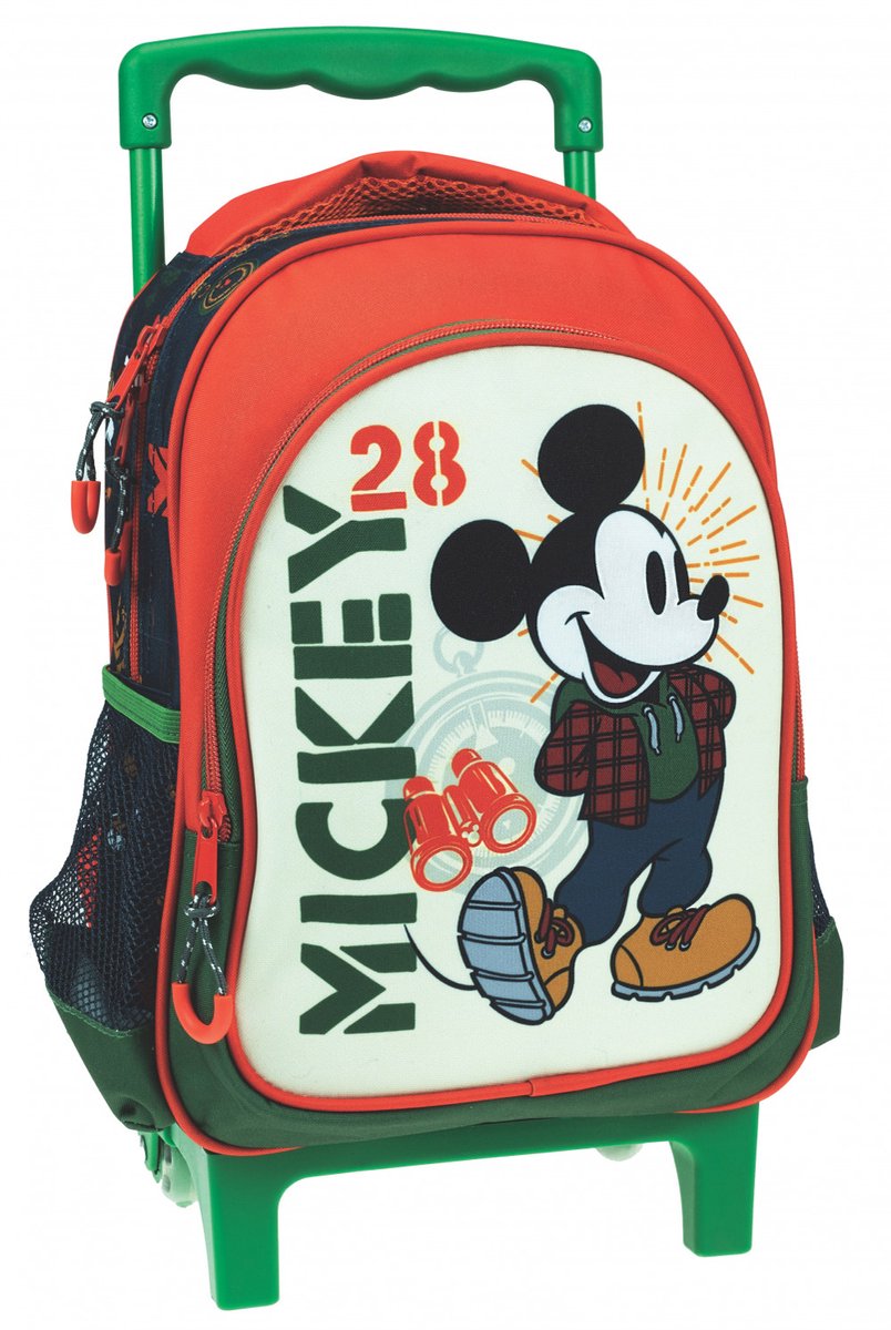 Disney Mickey Hike rolbare kleuterrugzak, tas 30 cm