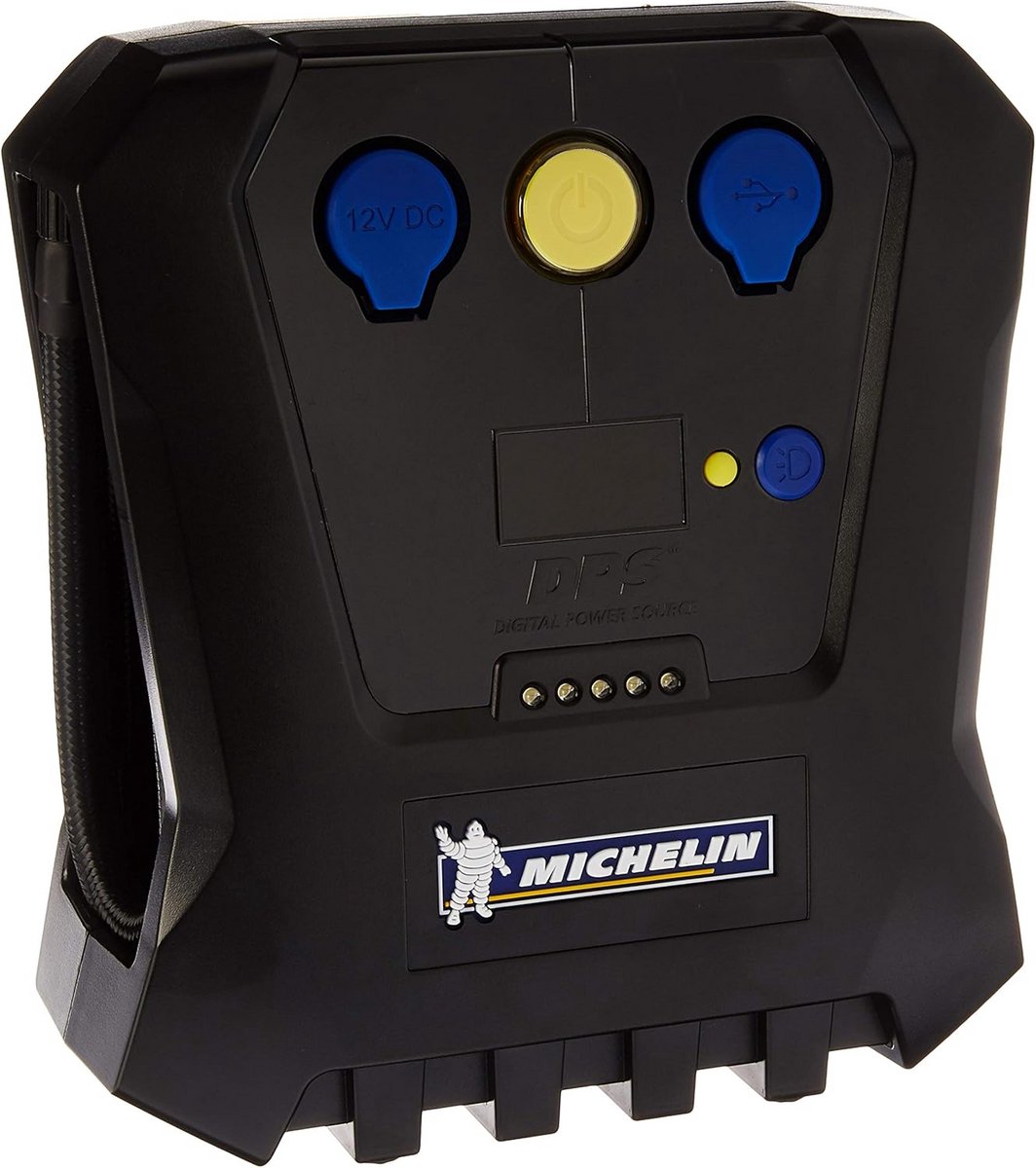 Draagbare Elektrische Bandenpomp met Digitale Manometer 12V