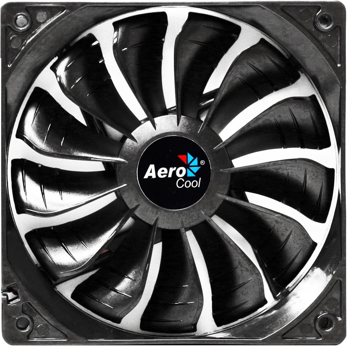 Krachtige 14cm PC Ventilator met Hoge Luchtstroom en Druk - Zwart