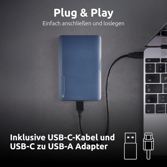 Draagbare Externe Harde Schijf 2 TB USB 3.2 voor PC en Mac — afbeelding 4