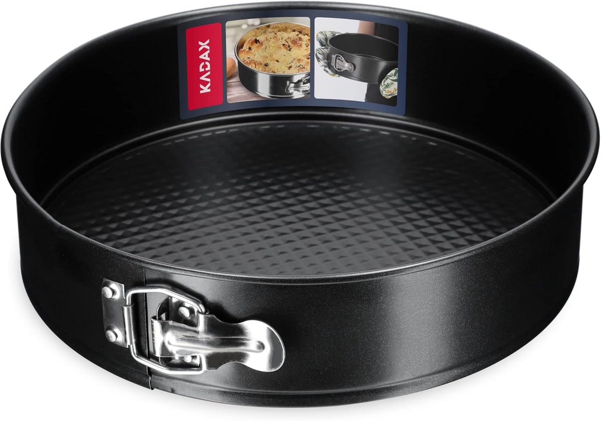 Ronde Springvorm met Antiaanbaklaag voor Taart en Cheesecake 30 cm