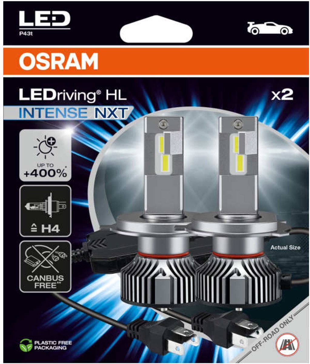 Osram LEDriving HL Intense NXT H4 set 64193DWINN-2HFB – foto 2