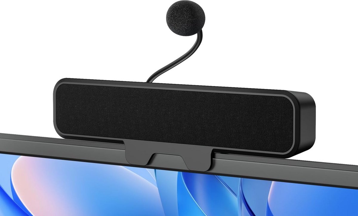 Draagbare USB PC Luidspreker met Microfoon voor Vergaderingen en Online Leren