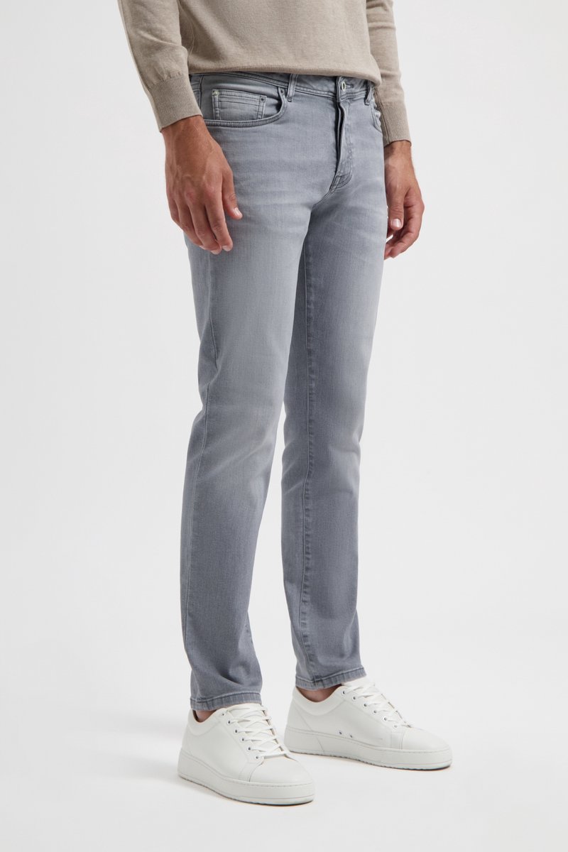 North84 - Jeans Grijs North84 5-pocket Graphite Denim Jeans Grijs 84301003