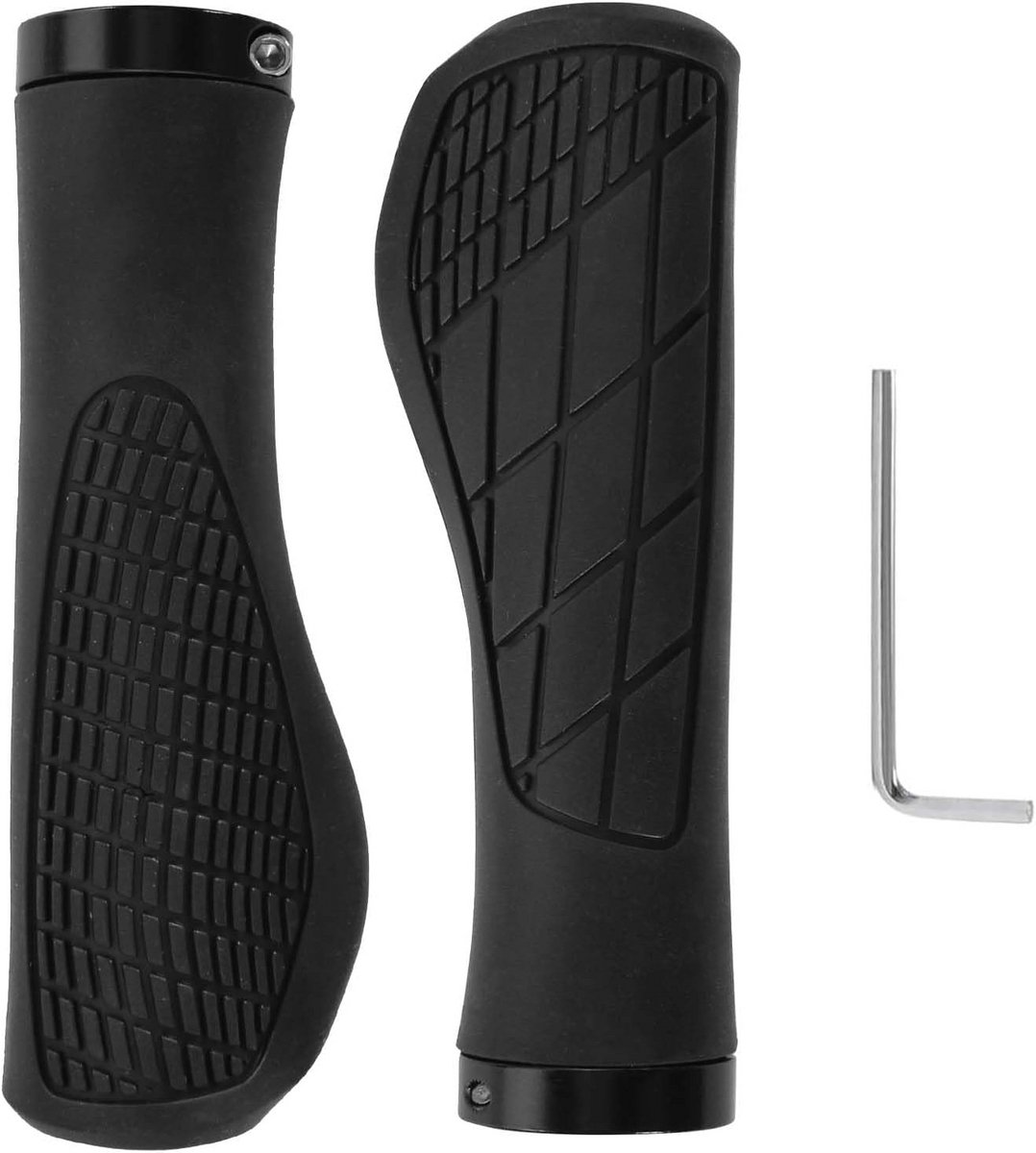 Ergonomische Antislip Stuurgrepen voor Fiets - Comfortabele Handvatten voor Mountainbike en Stadsfiets