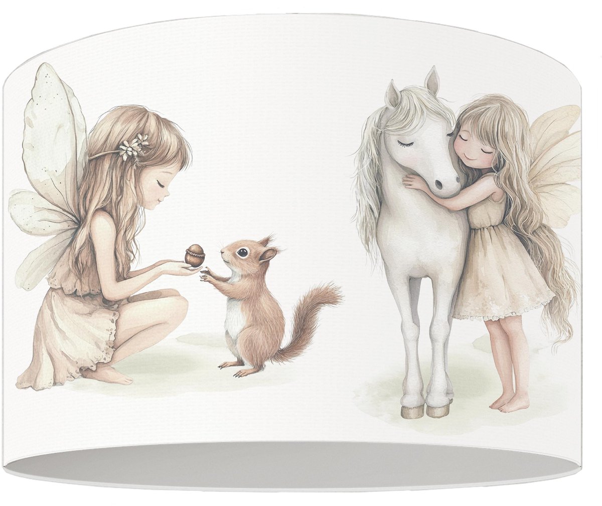 Designed4Kids - Kinderhanglampen -elfjes lamp - fairy lamp - hanglamp kinderkamer-lamp babykamer-kinderhanglamp-babylamp- elfen- elfen kamer