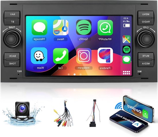Android 13 Autoradio – Auto Radio – Multimedia Systeem – Infotainment ...
