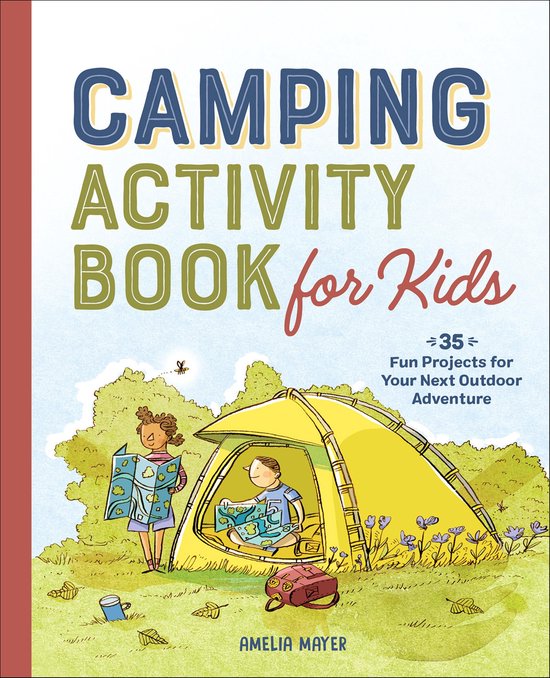 Camping Activity Book for Kids - cover