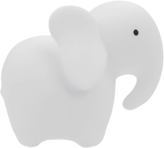 Mary's Siliconen nachtlampje olifant, lampje met afstandsbediening voor de kinderkamer, USB warm RGB-licht van Mary's — afbeelding 3