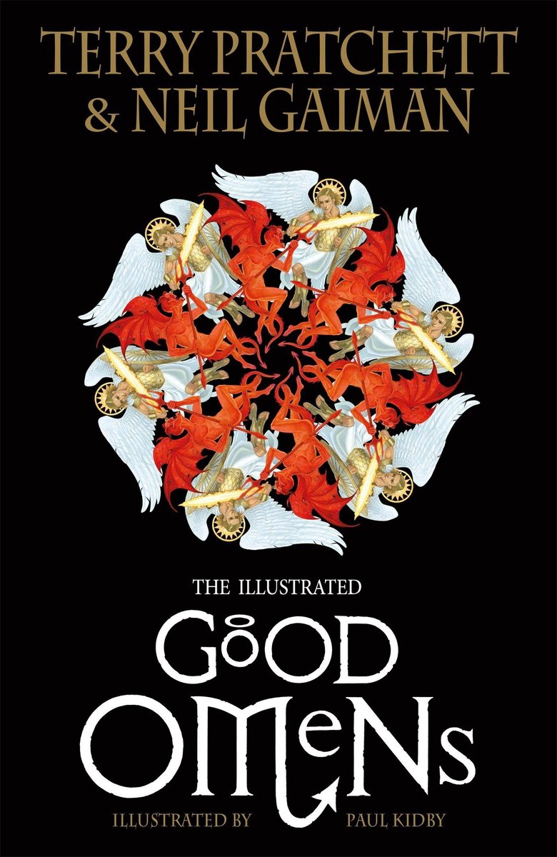 Omslag van The Illustrated Good Omens