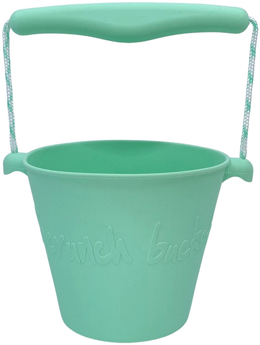 SCRUNCH Speelgoedemmer - Munt - Opvouwbaar - Recycleerbaar