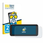 BROTECT - Screenprotector voor Fiat 500 E Uconnect 5 10" - Folie Beschermfolie matte 2 Stuks