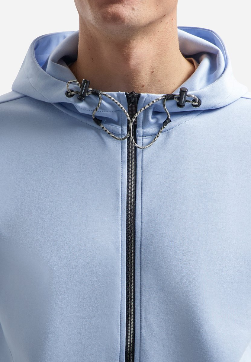Sweatvest met capuchon