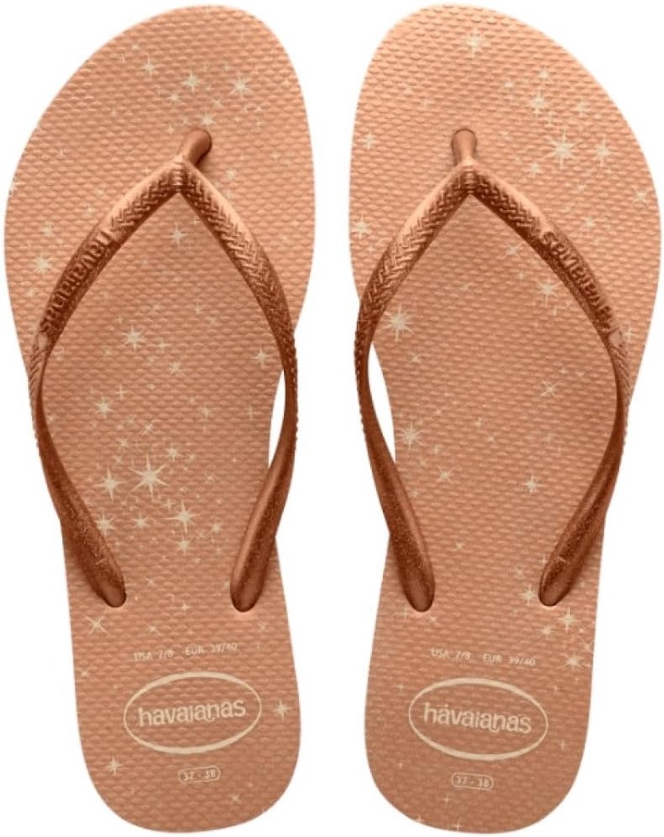 Slanke Glanzende Teenslippers voor Meisjes - Rubberen Slippers
