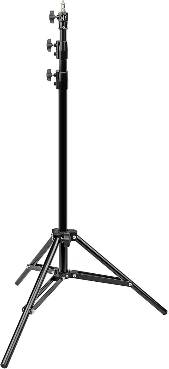 Professioneel Lampstatief 220 cm - Luchtgeveerd Aluminium Studiolamp Statief