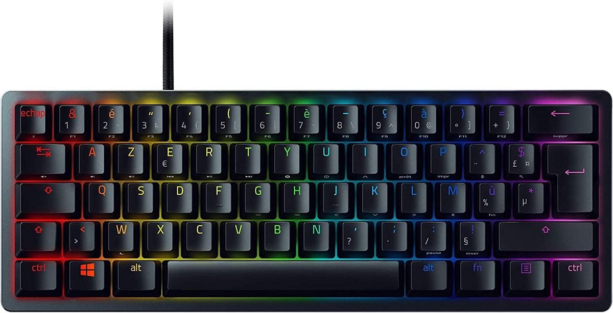 Compact Mechanisch Gaming Toetsenbord - Mini Formaat met Hoge Snelheid
