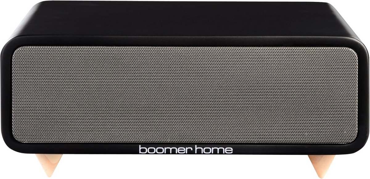 Actieve Houten Bluetooth Speaker met Rijk Geluid en Eenvoudige Bediening