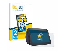 BROTECT - Screenprotector voor Amazon Echo Show 5 (3. Gen.) - Folie Beschermfolie matte 2 Stuks