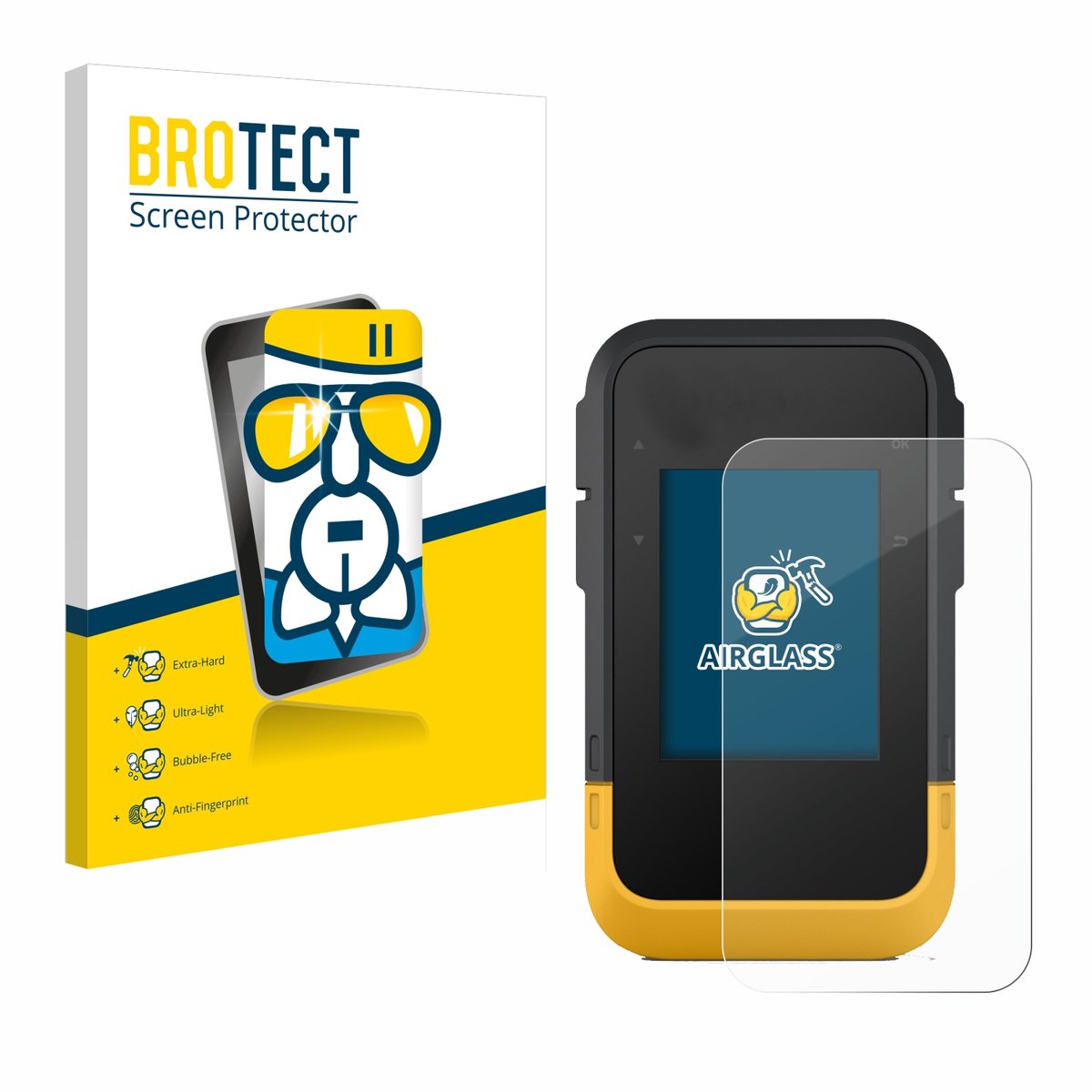 Screenprotector voor Garmin eTrex SE Beschermglas transparant