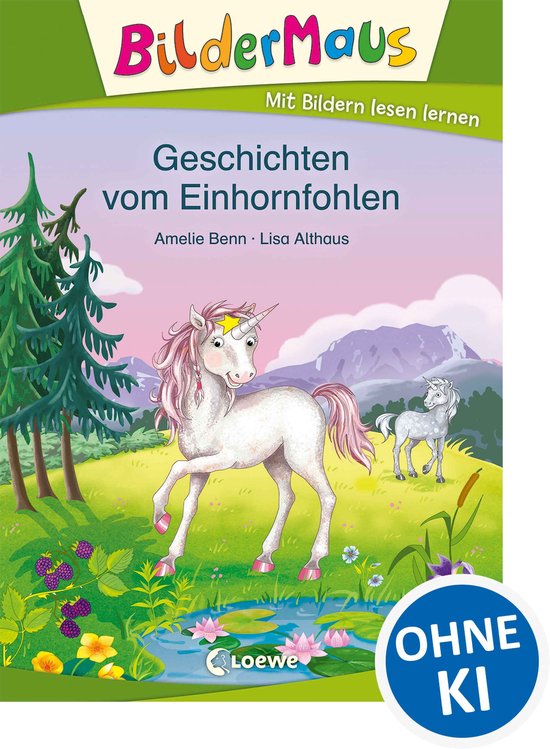 Bildermaus - Bildermaus - Geschichten vom Einhornfohlen - cover