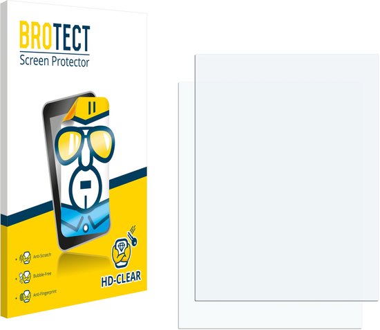 BROTECT - Screenprotector voor Tolino Shine 5 2024 - Folie Beschermfolie transparant (2 Stuks) van BROTECT — afbeelding 5