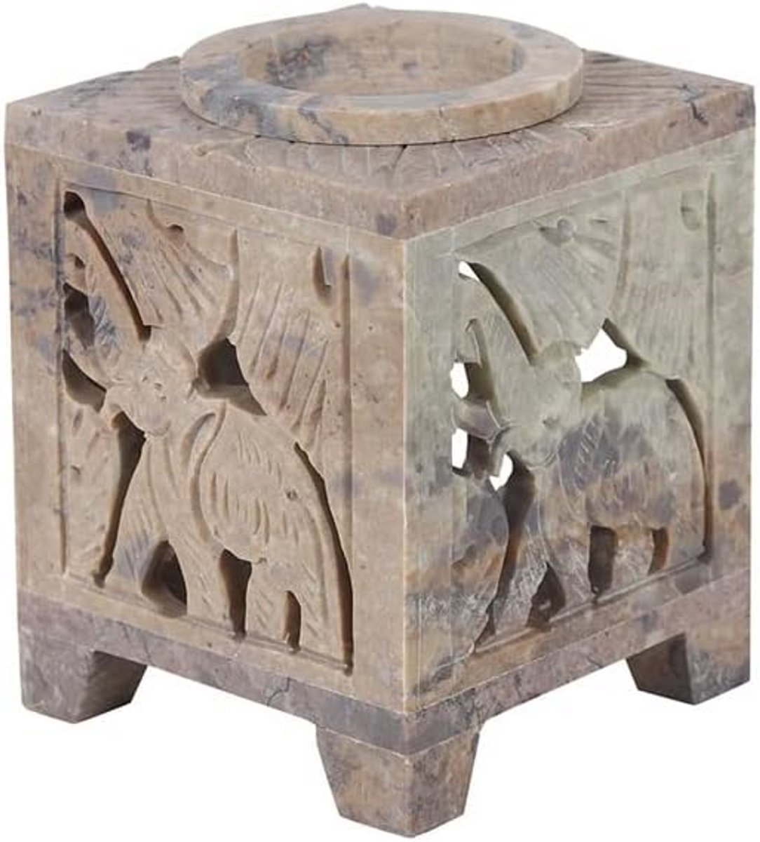 Geurbrander Speksteen Olifant - Essentiële Olie Vernevelaar