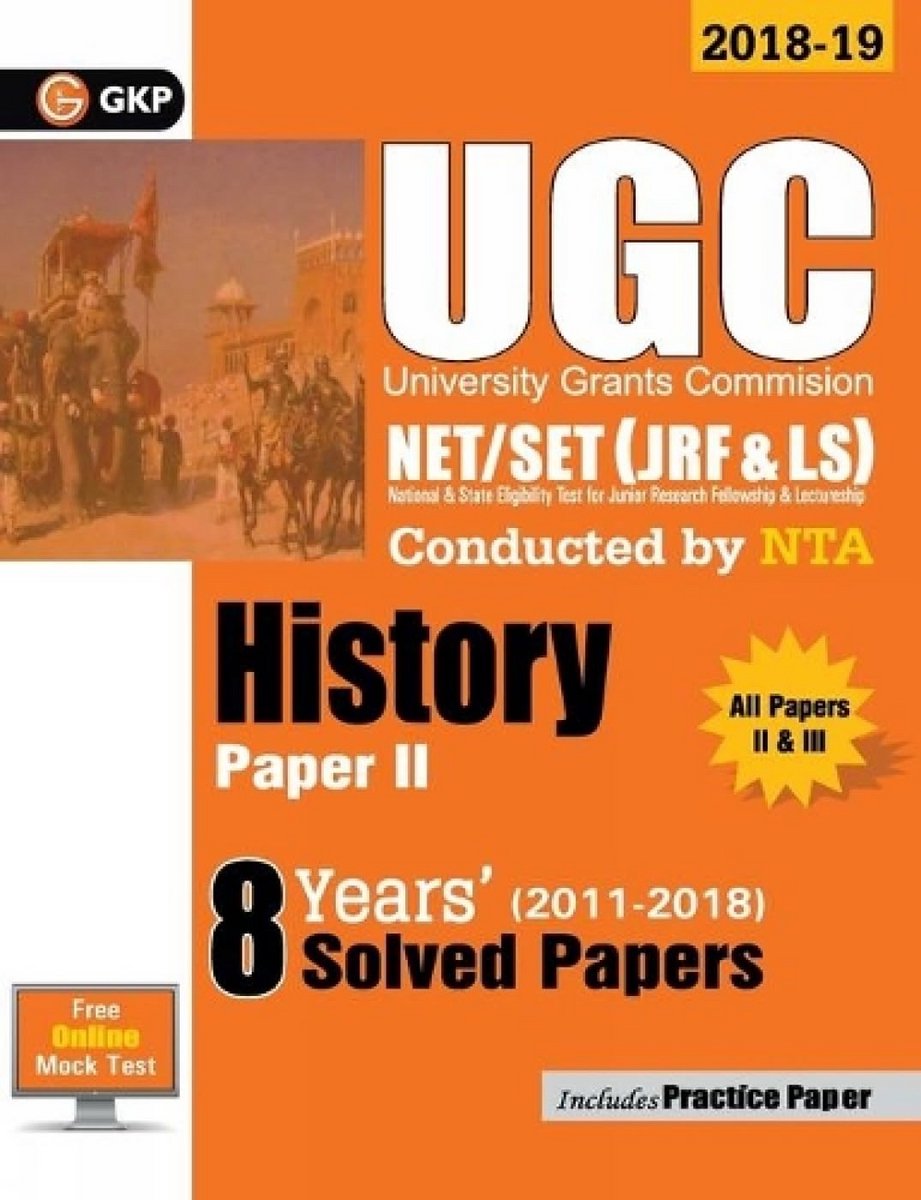 UGC NET/SET Geschiedenis Examenvoorbereiding: 8 Jaar Opgeloste Opgaven (2011-2018)