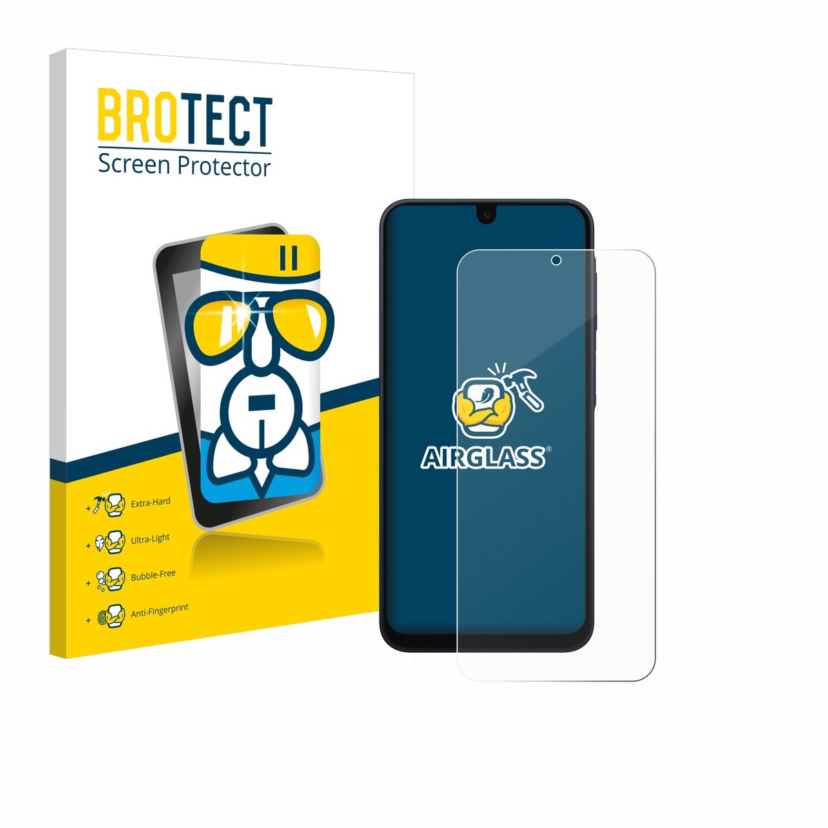 Screenprotector voor Samsung Galaxy A16 5G / A17 5G / F17 / F17 5G Beschermglas transparant