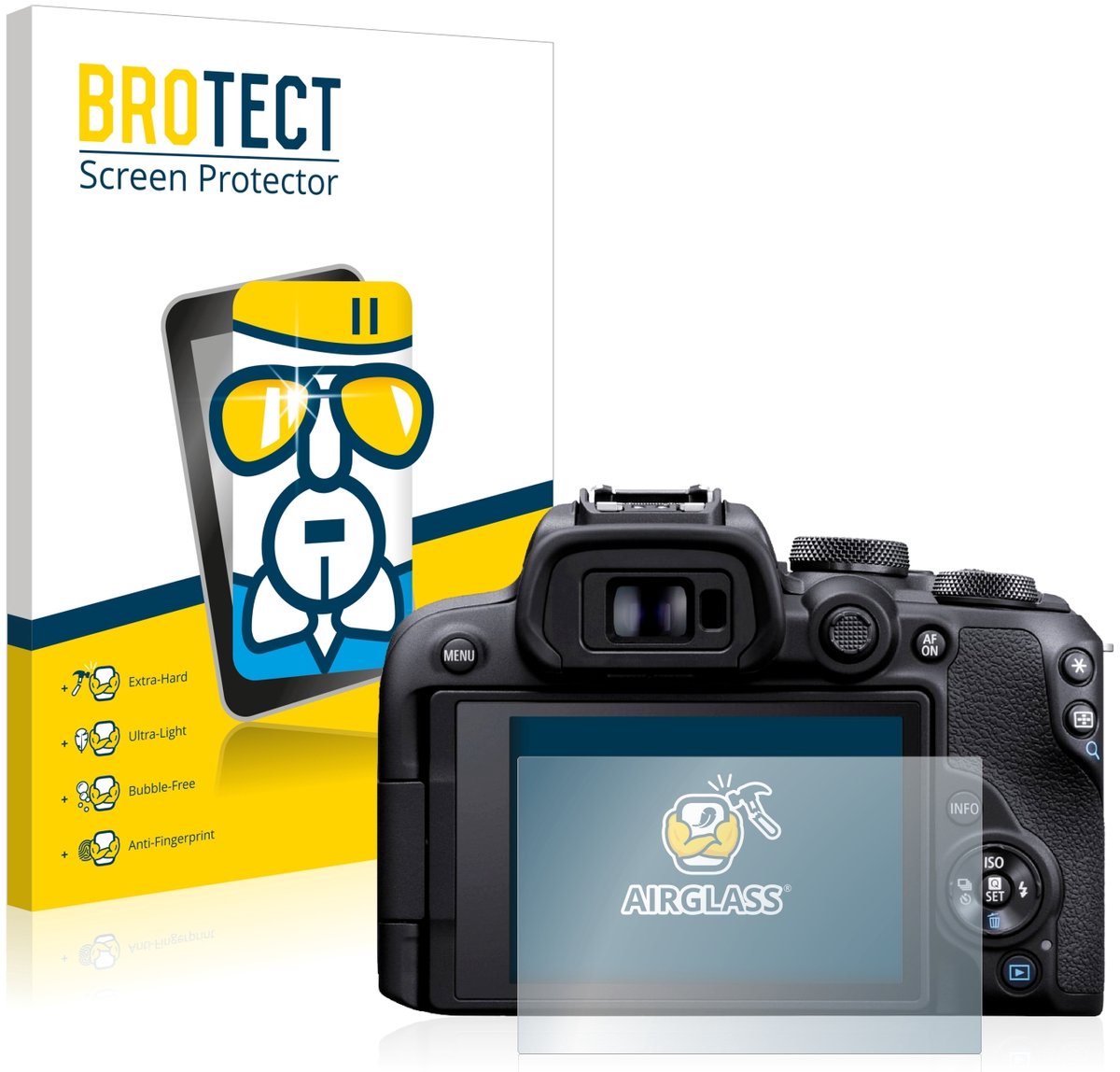 Screenprotector voor Canon EOS R10 Beschermglas transparant
