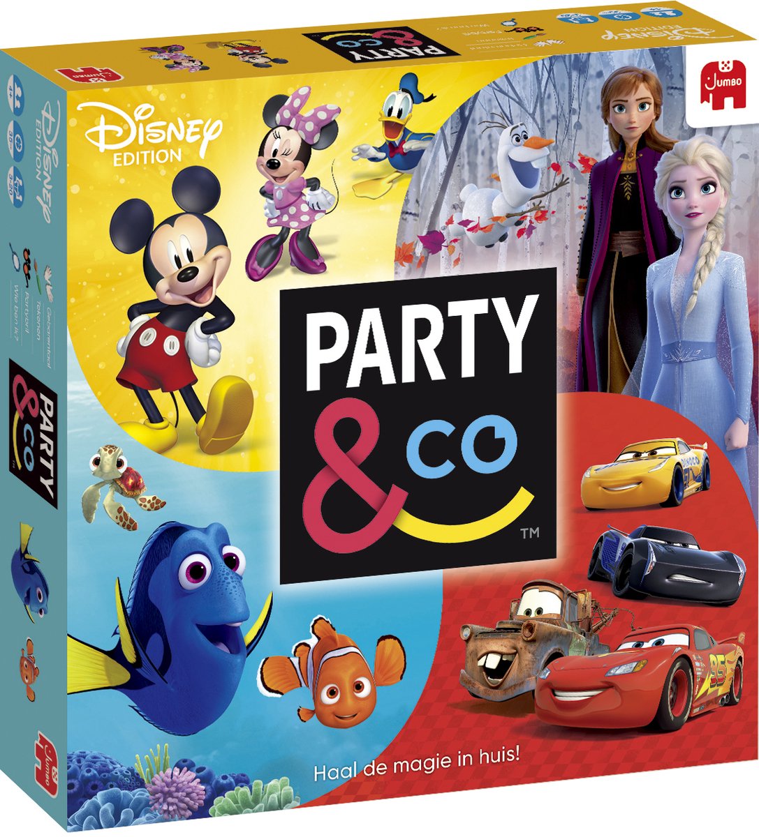 Jumbo - Party & Co - Disney - Bordspel kinderen vanaf 4 jaar — afbeelding 10
