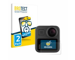 BROTECT - Screenprotector voor GoPro Max - Folie Beschermfolie transparant 2 Stuks