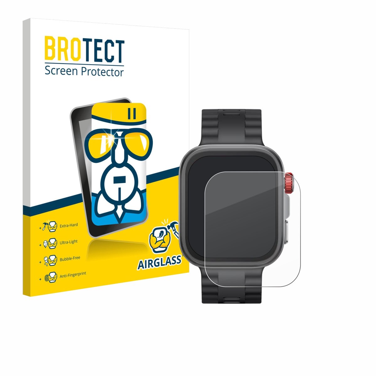 Screenprotector voor Huawei Watch Fit 4 Pro Beschermglas transparant