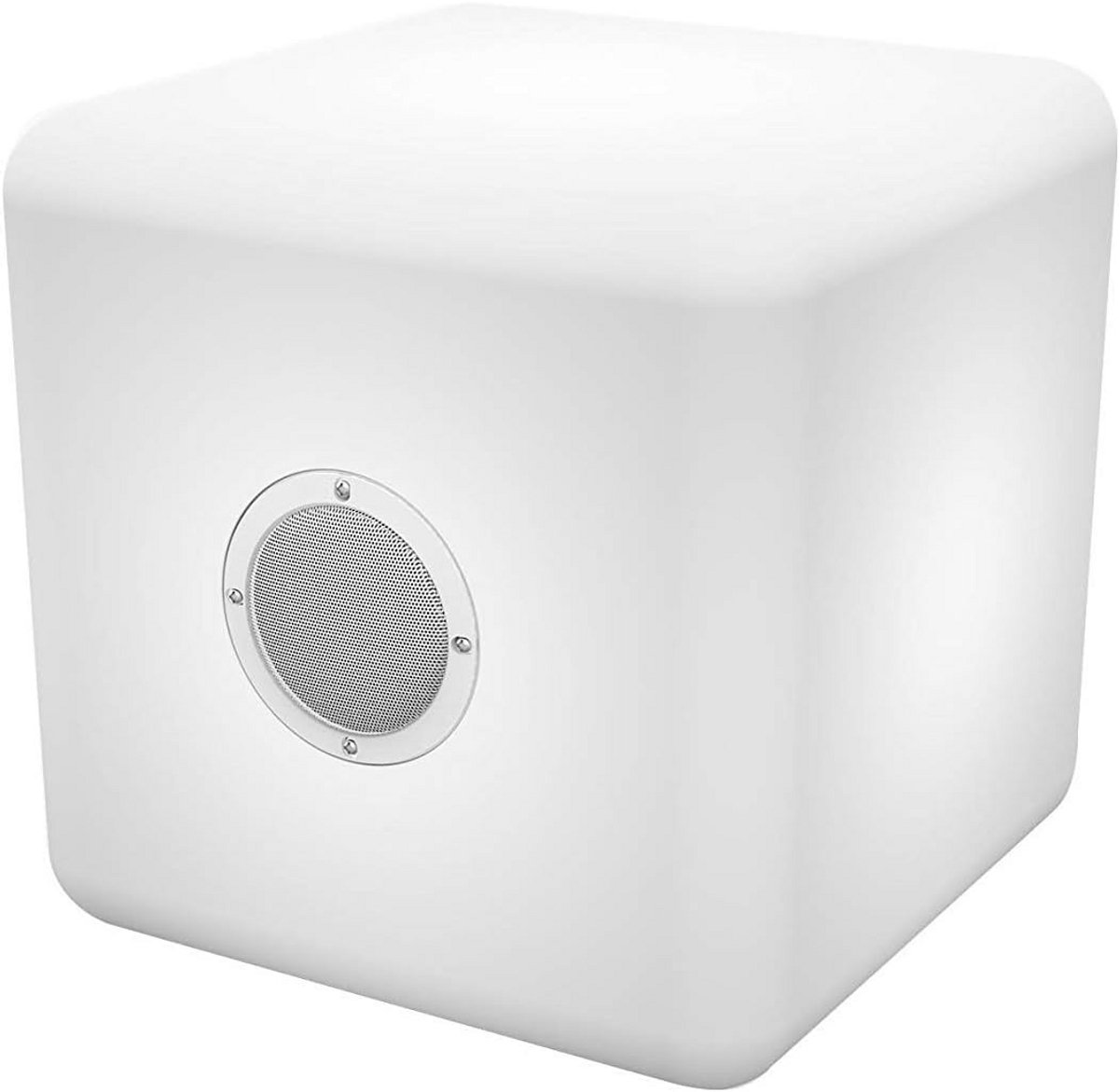 Draadbare LED Kubus Lamp met Speaker en Afstandsbediening - Sfeerverlichting Binnen & Buiten