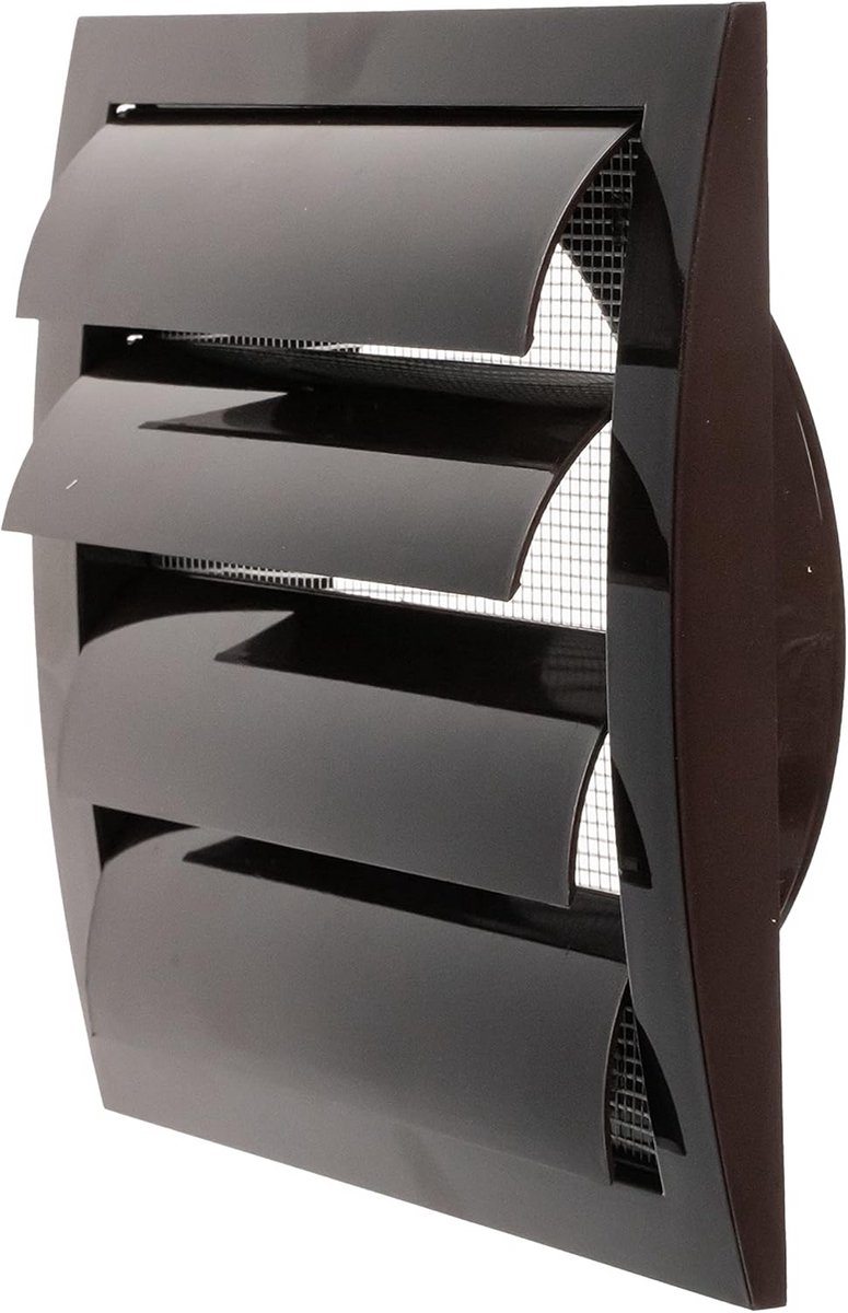 Afzuigkap Ventilatierooster 15cm Rond met Insectenrooster en Flens
